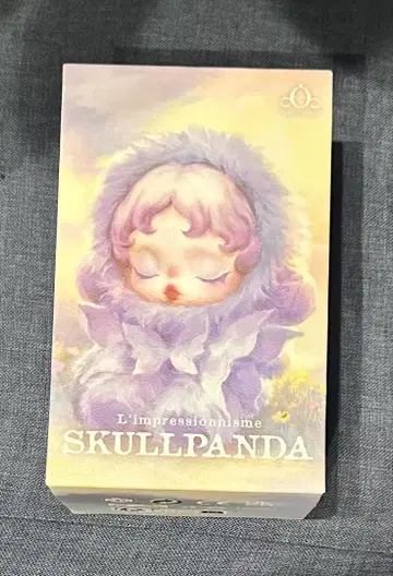 SKULLPANDA L'impressionnisme 피규어