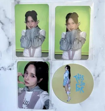 TWICE THIS IS FOR 트레이딩 카드 미나