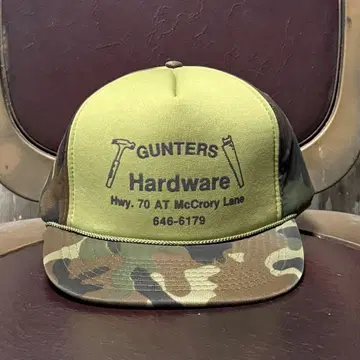 데드스탁 카모플라쥬 캡 Hardware 워크 트래커