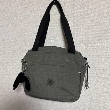 Kipling 숄더백 그레이