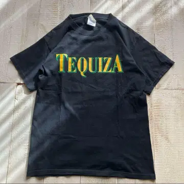 TEQUIZA 티셔츠 M 블랙 90s vintage