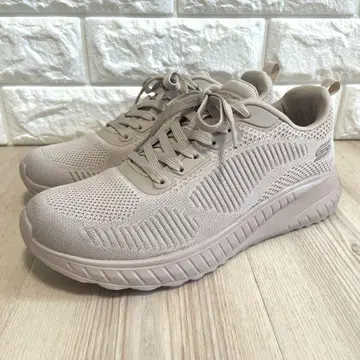 SKECHERS 메모리 폼 메쉬 스니커즈 핑크 페이지 24cm