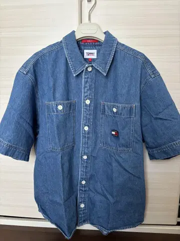 TOMMY JEANS 데님 셔츠 S