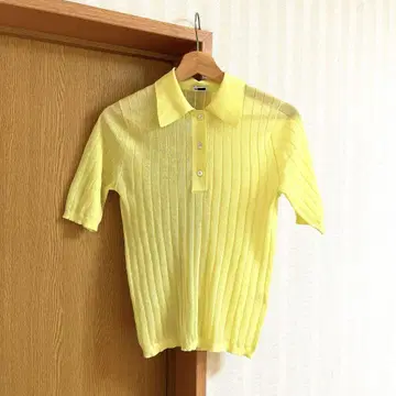 <H>SHEER RIB SHIRT KNIT PULLOVER/니트