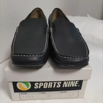 하자품 SPORTS NINE 블랙 로퍼 26.0