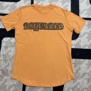 [구제 의류] DSQUARED 오렌지 티셔츠 메신저