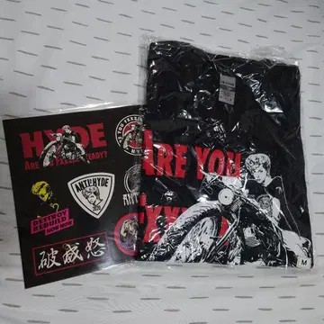 HYDE 기시단 엑스포 2020 티셔츠 M & 스티커