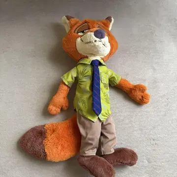 주토피아 닉 봉제 인형
