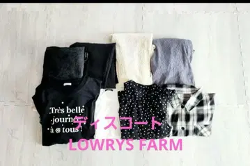 디스코트 LOWRYS FARM 여성용 묶음 판매 9점