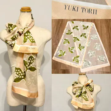 YUKI TORII 토리 유키 시어 스톨 스카프
