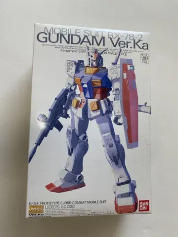 MG 건담 Ver.Ka 1/100 건담 프라모델 미개봉 새상품