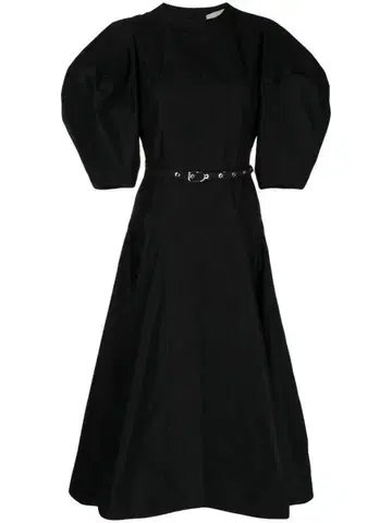 3.1 Phillip lim 블랙 퍼프 슬리브 원피스 블랙