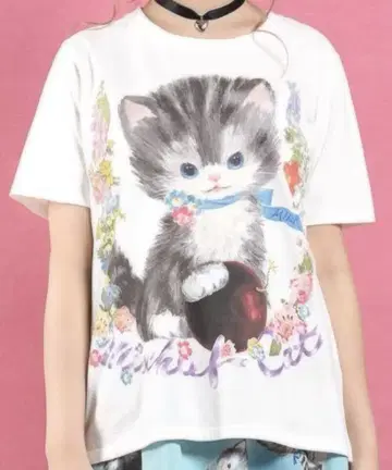 MILK 미스치프 캣 TEE 고양이 티셔츠