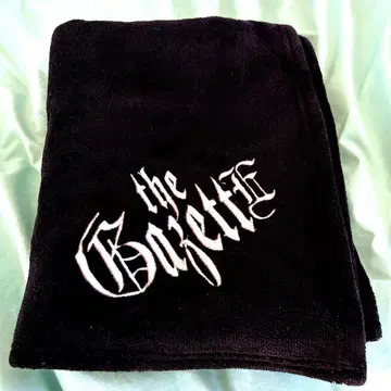 the GazettE [옻칠을 한 검은색] 담요
