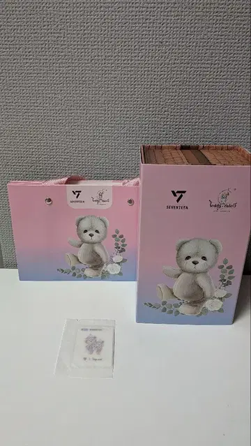 TEDDYTALES 세븐틴 BONGBONG BEAR 세부치