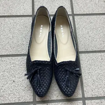 REGAL 네이비 슬립온 24.5cm