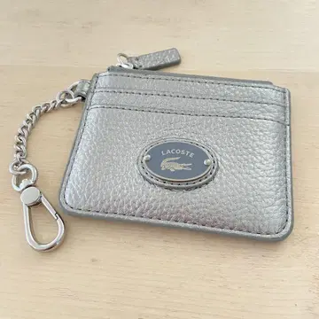 LACOSTE 실버 프래그먼트 케이스 카드 케이스