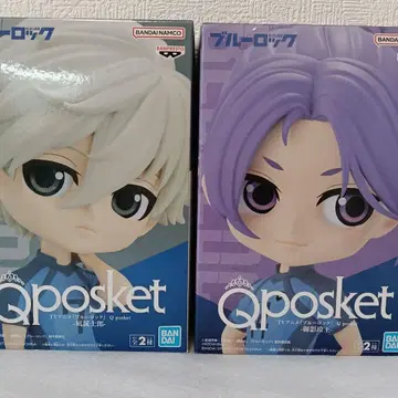 블루 록 qposket 나기 세이시로 미카게 레오 미개봉 2세트