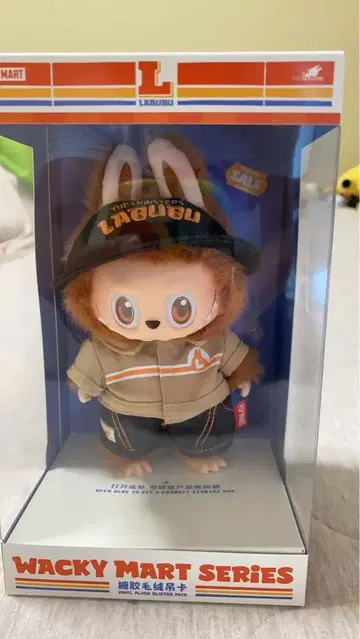 러브부 LABUBU Wacky Mart 시리즈 봉제 인형 펜던트