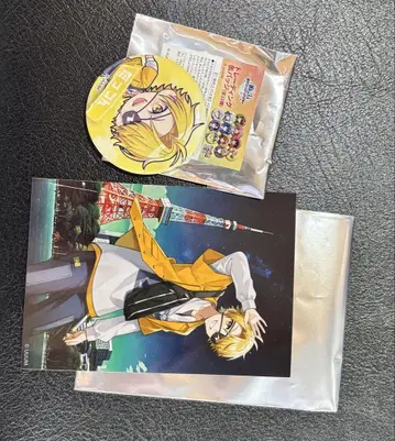 캔뱃지와 엽서 세트