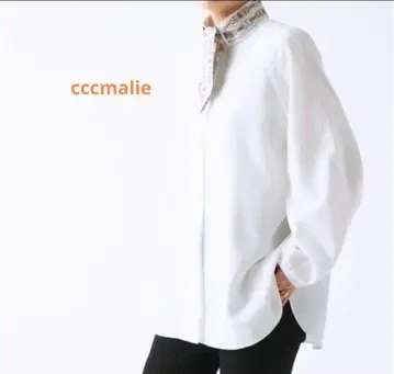 cccmalie 시마리 래글런 긴팔 블라우스