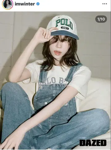winter 착용 오버롤
