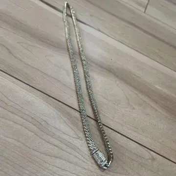 Glitter 골드 목걸이