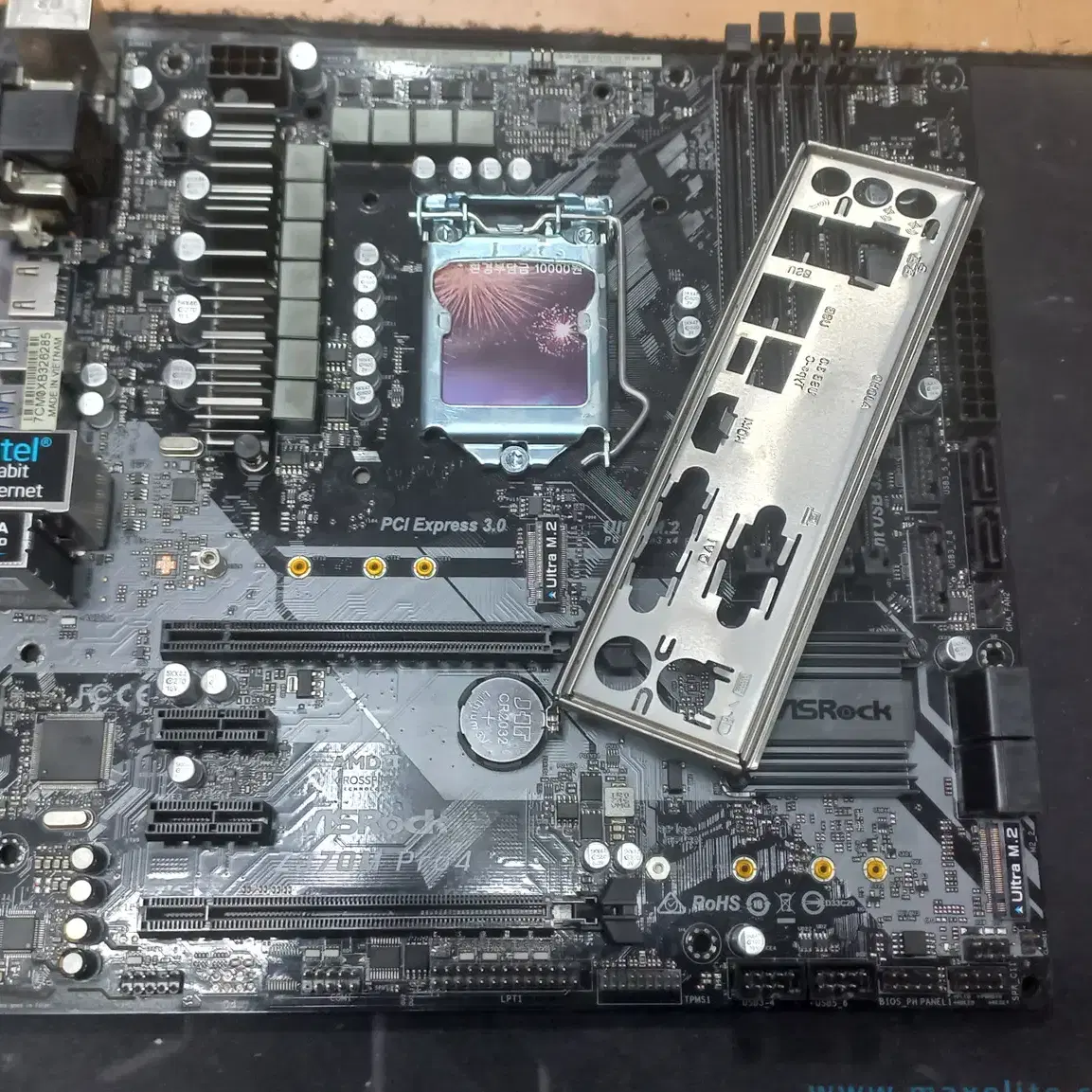 ASRock Z370M Pro4 Motherboard #메인보드,#asrock,#z370m on Bunjang