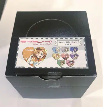 러브 라이브! 하트형 캔뱃지 BOX 도쿄 이치반가