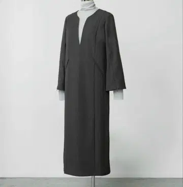 다크 그레이 롱 원피스 123cm