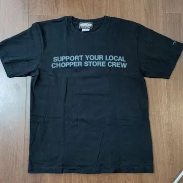 THE SHOP SAM'S 샘스 모터 사이클 할리 티셔츠 M 블랙