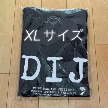 블랑키 제트 시티 DIJ 티셔츠 XL 블랙 팝업 BJC