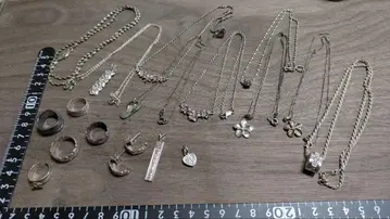 하와이안 주얼리 대량 세트