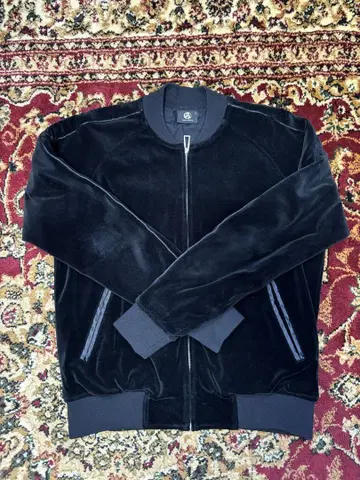 PAUL SMITH 벨로아 블랙 자켓 L