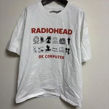 RADIOHEAD OK COMPUTER 티셔츠 XL