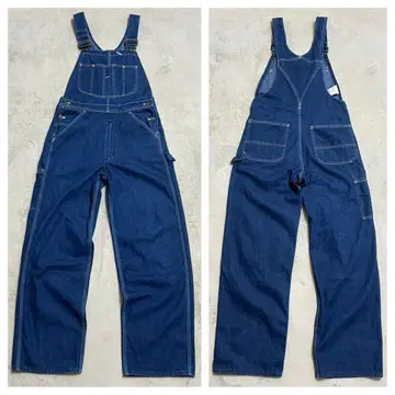 새상품급 80년대 빈티지 Sears USA 데님 오버롤 R-7859