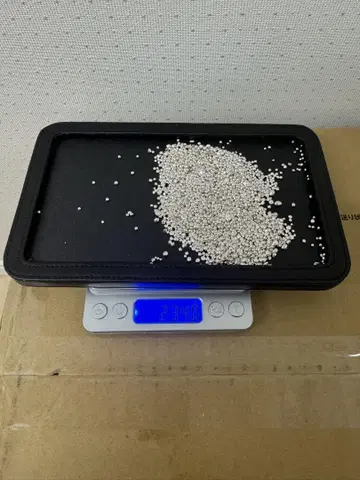 은제 사사부키 둥근 입자형 소재 234g