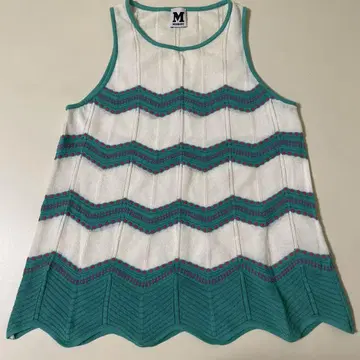 MISSONI 슬리브리스 튜닉 M