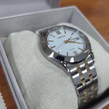 SEIKO 세이코 셀렉션 남성용 솔라 손목시계 미사용품 새상품급