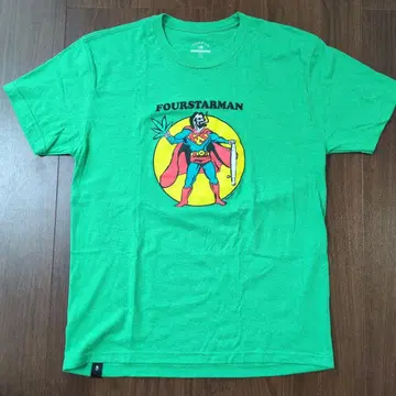 FOURSTAR FOURSTARMAN 티셔츠 L 그린