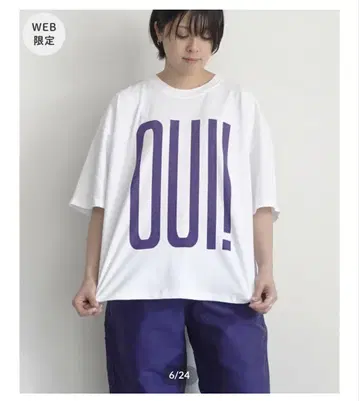 ichi 피그먼트 T셔츠 OUI