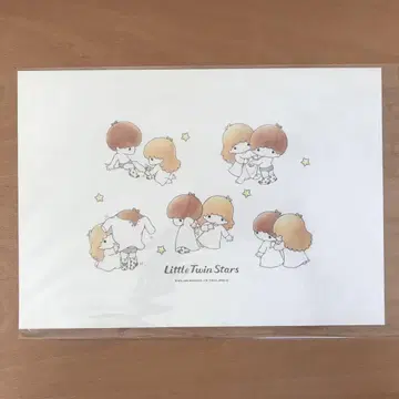 리틀트윈스타 액자 시트 A4판 (산리오 40주년 원화 시리즈)