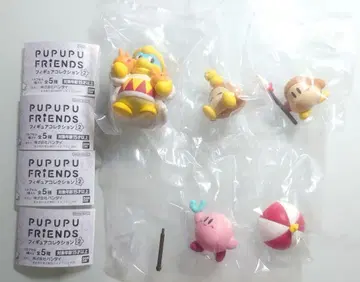 미개봉 새상품 PUPUPU FRIENDS 별의 커비 4종 세트 피규어