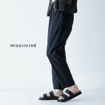 mizuiro 미즈이로 인드 하이웨스트 스트레치 팬츠 입니다
