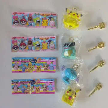 포켓몬 락 파트3, 5의 4종 20년 전 가샤폰 TOMY 제