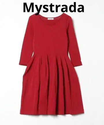 시착만 한 상품! 새상품급 Mystrada 레드 원피스