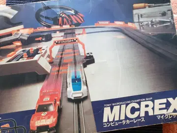 TOMY MICREX 컴퓨터 카 레이싱 세트