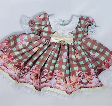 mdd 1/4 인형 초코민트 원피스 아웃핏