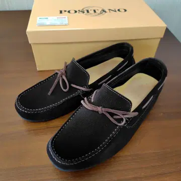 POSITANO 스웨이드 다크 브라운 로퍼