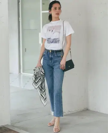 SEVEN TEN b MIHO KAWAHITO 하이 라이즈 데님